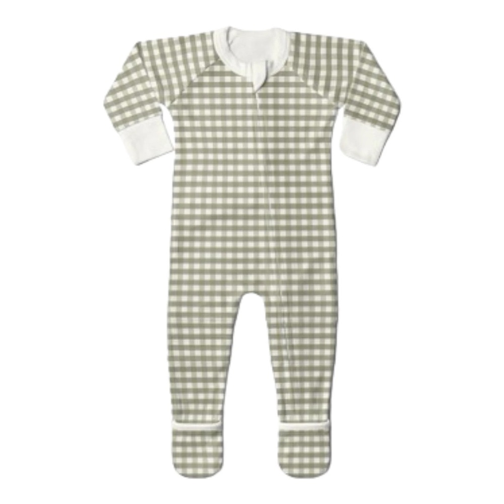 NWT Goumi One Piece Organic Cotton and Bamboo Zip Up Multiple Sizes - Picture 1 of 3